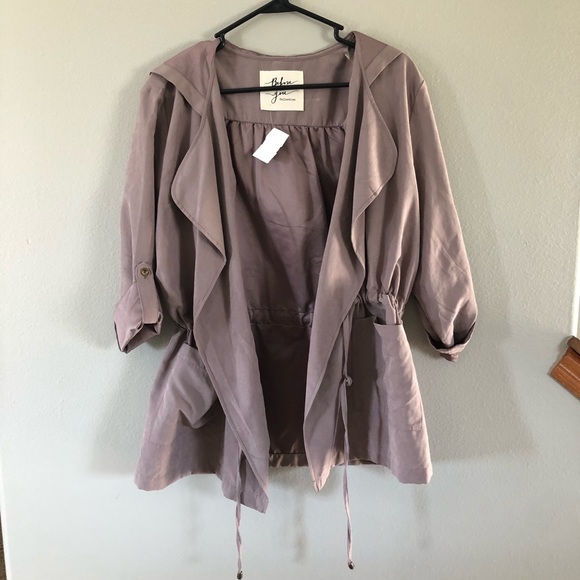 Women’s Microsuede Hooded Jacket - Picture 1 of 6